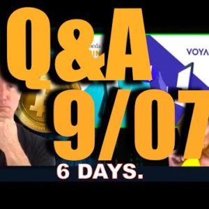 Q&A (AFTER LIVE STREAM) - "VOYAGER: BUY-OUT HAPPENS IN 6 DAYS! CELSIUS UPDATE & NANCY PELOSI"